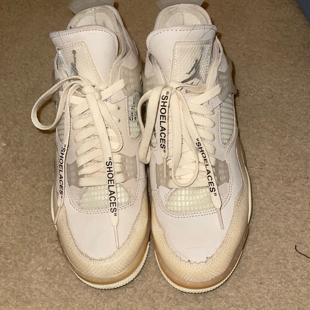 Nike Women Air Jordan 4 x Off white WMNS